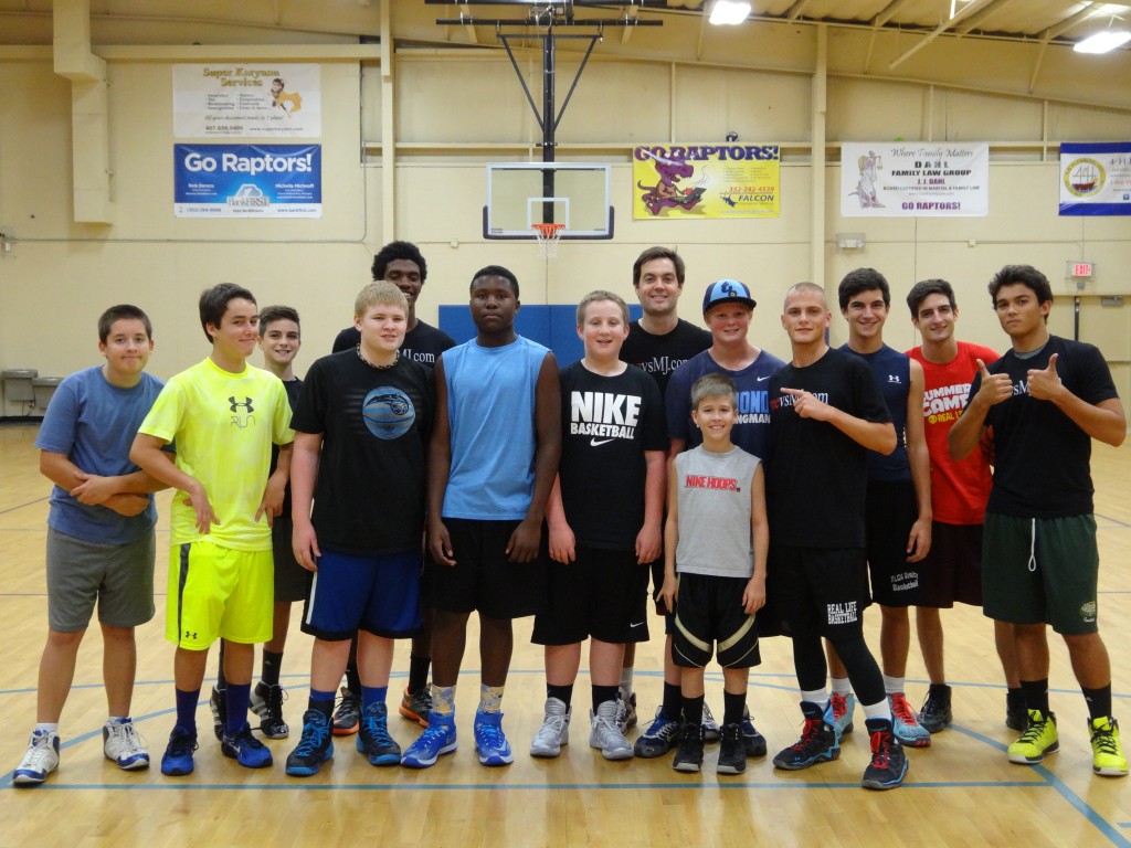 Speaking at Real Life Basketball Camp (July 2014)